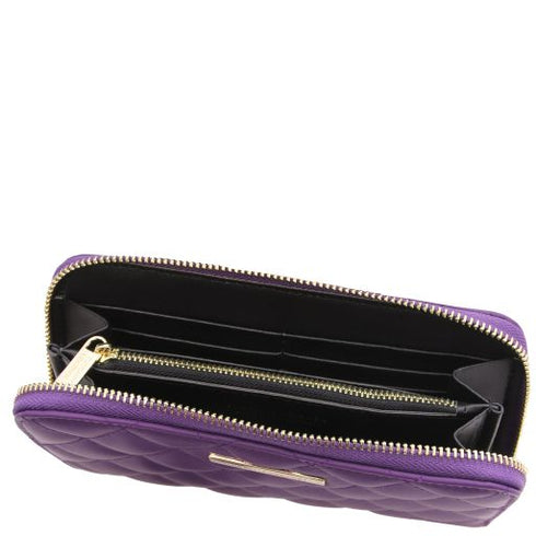 Penelope - Exclusive zip around soft leather wallet